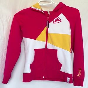 Zip-up hoodie/ active wear jacket
